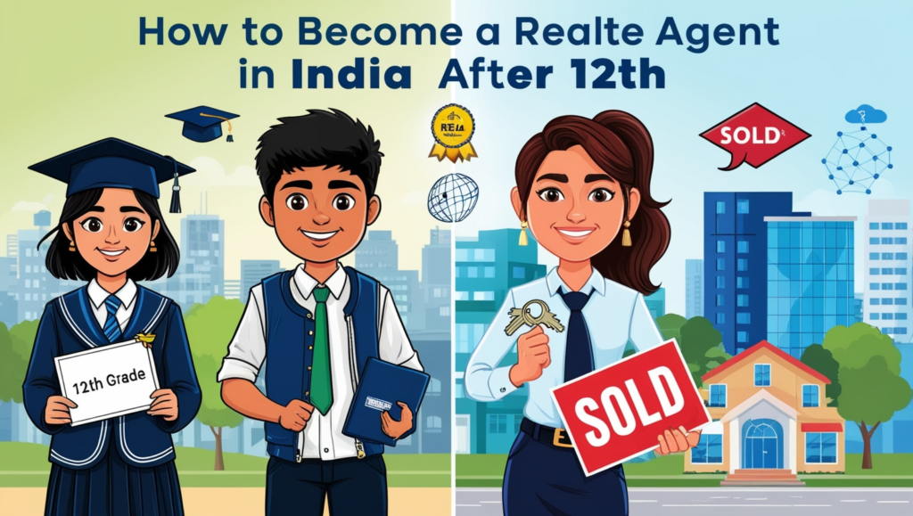 How to become a Real Estate Agent in India after 12th