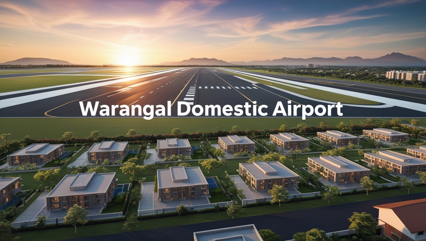 Plots for sale near Mamnoor Airport, Warangal